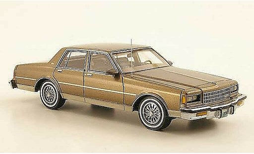 Chevrolet Caprice Classic Sedan 1/43 American Excellence marron limit&Atilde;&copy;e edition 1985 miniature