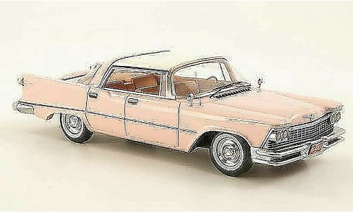 Imperial Crown Southampton Edition Limit&Atilde;&copy;e 1/43 American Excellence 4-portes HardTop rose/blanche 1957 miniature