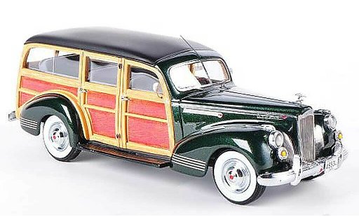 Packard 110 Deluxe Wagon 1/43 American Excellence verte/Holzoptik limit&Atilde;&copy;e Auflage 500 pi&Atilde;&uml;ce 1941 miniature