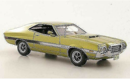 Ford Gran Torino Gran Torino Sport 1/43 American Excellence SportsRoof verte limit&Atilde;&copy;e edition 1972 miniature