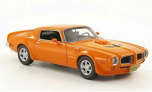 Pontiac Trans Am 1972 1/43 American Excellence Firebird orange limit&Atilde;&copy;e edition miniature