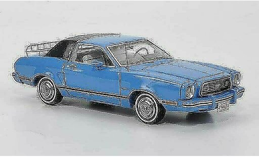 Ford Mustang Ghia 1/43 American Excellence II bleu/noire limit&Atilde;&copy;e edition miniature