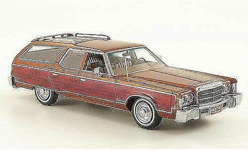 Chrysler Town & Country special edition 1/43 American Excellence cuivre/Holzoptik limit&Atilde;&copy;e 1976 miniature