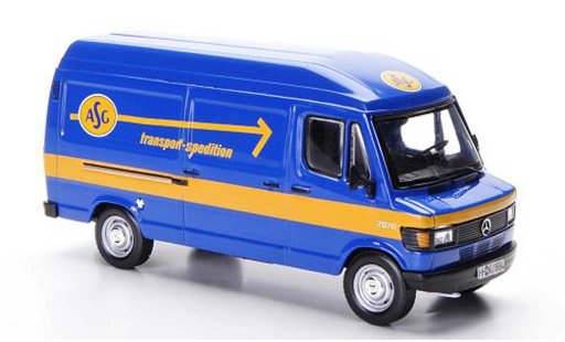 Mercedes 207 D 1/43 IXO fourgon ASG transport-spedition 1987 miniature