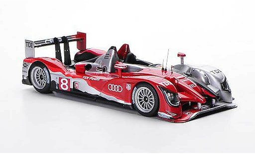 Audi R15 course 1/43 IXO 2010 TDI No.8 A.Lotterer / M.F?ssler / B.Treluyer 24h Le Mans 2010 miniature