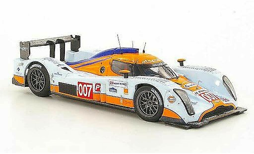 Aston Martin LMP1 lola 1/43 IXO No.007 Gulf H.Primat / S.Mucke / A.Fernandez 24h Le Mans 2010 miniature