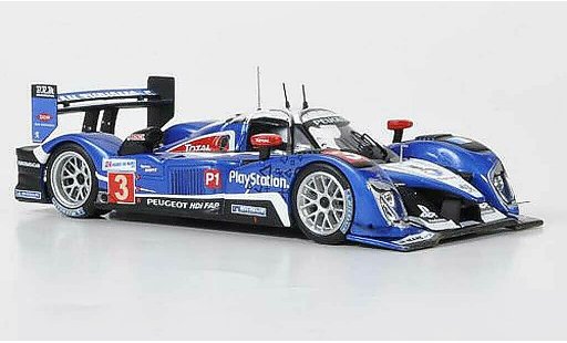 Peugeot 908 2010 1/43 IXO HDI No.3 Total 24h Le Mans miniature
