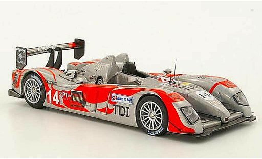 Audi R10 course 1/43 IXO 2010 TDI No.14 C.Bouchut / S.Tucker / M.Rodrigues 24h Le Mans miniature