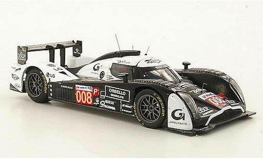 Aston Martin LMP1 lola 1/43 IXO No.008 P.Ragues / V.Ickx / F.Mailleux 24h Le Mans 2010 miniature