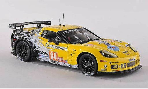 Chevrolet Corvette course 1/43 IXO C6 No.64 Compuware 24h Le Mans 2010 Gavin/Beretta/Collard miniature