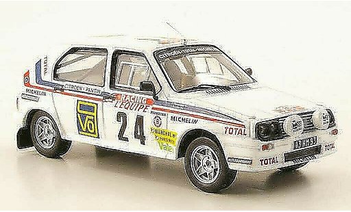 Citroen Visa Chrono 1/43 IXO No.24 Tour de Corse 1983 miniature