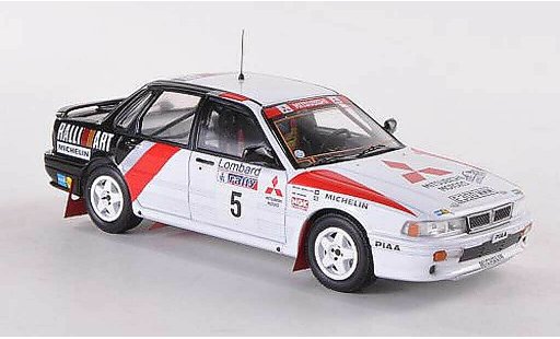 Mitsubishi Galant VR4 1/43 IXO No.5 Ralliart RAC Rally 1988 Vatanen/Belglund miniature
