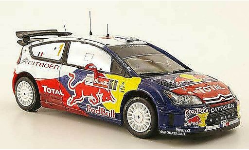 Citroen C4 WRC 2010 1/43 IXO No.1 Red Bull Rally Mexiko miniature