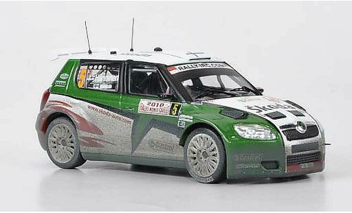 Skoda Fabia S2000 1/43 IXO No.5 Hanninen/Markkula Rally Monte Carlo 2010 miniature