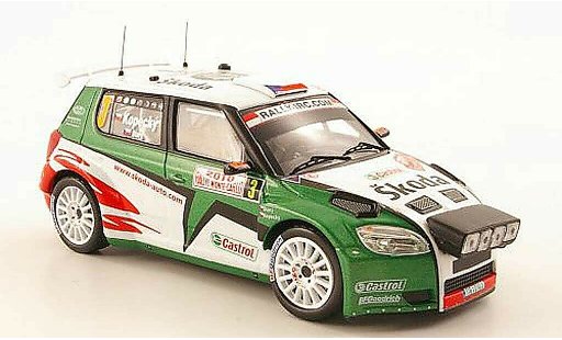 Skoda Fabia S2000 1/43 IXO No.3 Rally Monte Carlo 2010 miniature