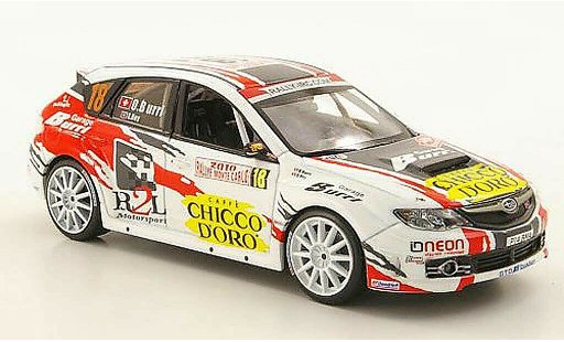Subaru Impreza WRC 1/43 IXO STI No.18 Chicco Doro Rally Monte Carlo 2010 miniature