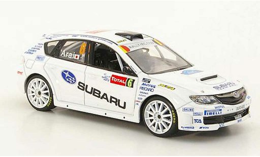 Subaru Impreza WRC 1/43 IXO STI No.6 T.Arai / D.Barret Rally Ypern 2010 miniature