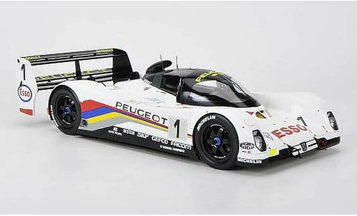 Peugeot 905 1992 1/18 Spark No.1 D.Warwick / Y.Dalmas / M.Jaussaud 24h Le Mans miniature