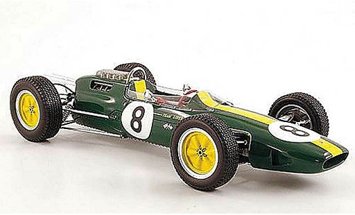 Lotus 25 Base 1/18 Spark No.8 Jim Clark GP Italien 1963 miniature