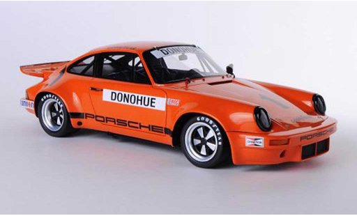 Porsche 911 RS 1/18 Spark 3.0 No.1 M.Donohue IROC 1975 miniature