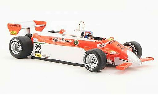 Alfa Romeo 179 179 1/43 Spark 1980 No.22 Marlboro P.Depailler GP Monaco 1980 miniature