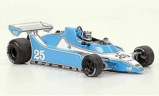 Ligier JS11 Base 1/43 Spark 15 No.25 Gitanes D.Pironi GP Belgien 1980 miniature