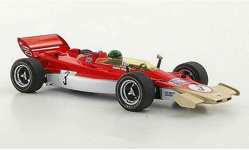 Lotus F1 1971 1/43 Spark 56B No.3 R.Wisell GP Grande-Bretagne miniature