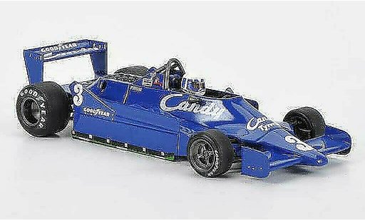 Tyrrell 009 Base 1/43 Spark No.3 Candy D.Pironi GP Belgien 1979 miniature