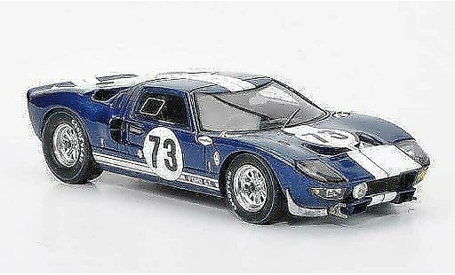 Ford GT40 Mk I 1/43 Spark GT 40 No.73 K.Miles/L.Ruby 12h Daytona Continental 1965 miniature