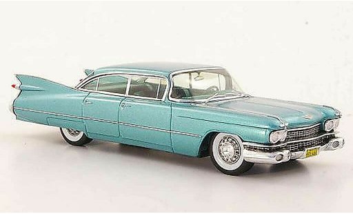 Cadillac Serie 62 Sedan 1/43 Spark 1959 4-portes 6-Window Hardtop verte miniature