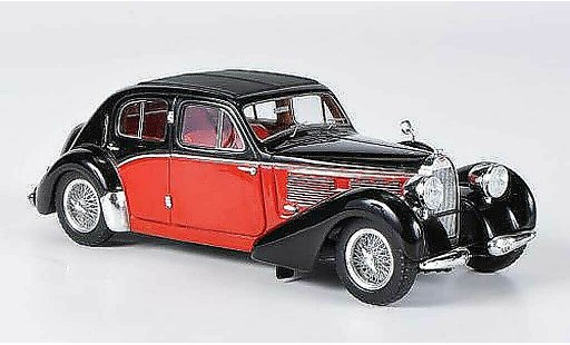 Bugatti 57 Galibier 1/43 Spark noire/rouge 1939 miniature