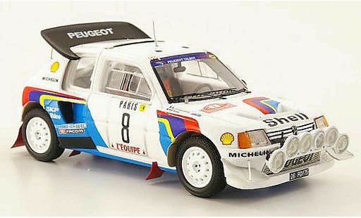 Peugeot 205 Turbo 16 1/43 Spark T16 Evolution 2 No.8 S Rally Monte Carlo 1986 miniature