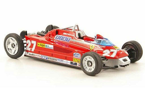 Ferrari 126 CK 1/43 Brumm Turbo No.27 Transportversion GP Monaco miniature