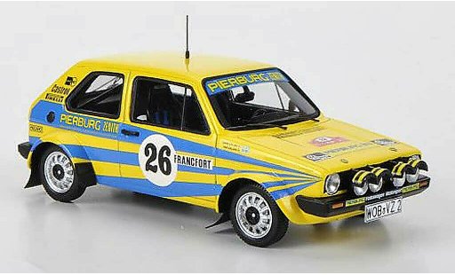 Volkswagen Golf GTI 1/43 Spark No.26 Pierburg P.Eklund/H.Sylvan Rally Monte Carlo 1980 miniature