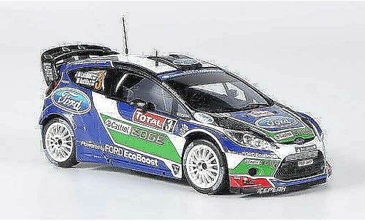 Ford Fiesta WRC 1/43 Spark No.3 Castrol Rally Monte Carlo 2012 miniature