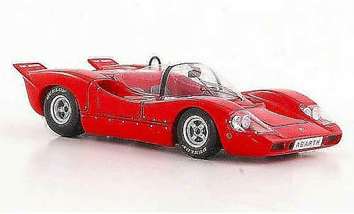Abarth 2000 Sport Spider 1/43 Spark rouge 1968 miniature