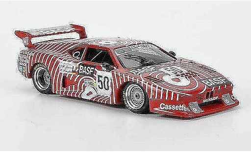 Bmw M1 1981 1/43 Spark No.50 BASF J-P.Jarier/H.Henzler/H.-J.pi&Atilde;&uml;ce 24h Le Mans miniature