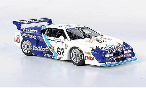 Bmw M1 1982 1/43 Spark No.62 Crockfords/Olympus 24h Le Mans S.O Rourke/N.Mason/R.Down miniature