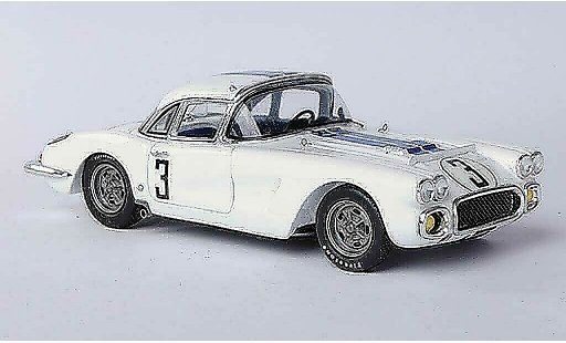 Chevrolet Corvette course 1/43 Spark C1 (C1) No.3 J.Fitch / B.Grossman 24h Le Mans 1960 miniature