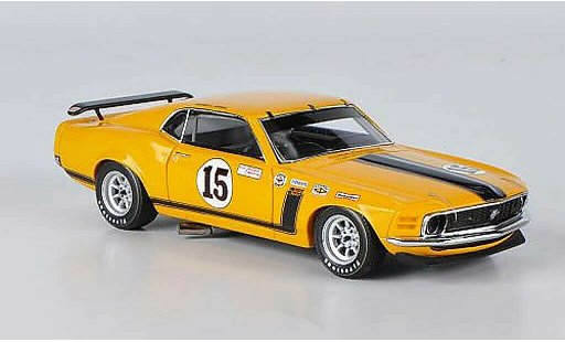 Ford Mustang Boss 302 1/43 Spark No.15 Parnelli Jones Trans-Am miniature
