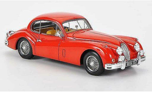 Jaguar XK 140 1/43 Spark FHC rouge RHD 1954 miniature