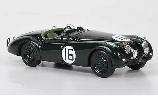 Jaguar XK 120 1/43 Spark No.16 P.Whitehead/J.Marshall 24h Le Mans 1950 miniature