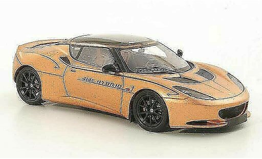 Lotus Evora 414E 1/43 Spark Hybird bronze 2010 miniature