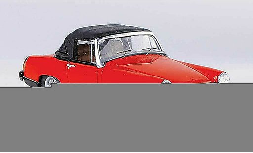 MG Midget 1974 1/43 Spark 1500 rouge/noire miniature