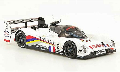 Peugeot 905 1993 1/43 Spark EV1 Ter No.2 Esso 24h Le Mans miniature