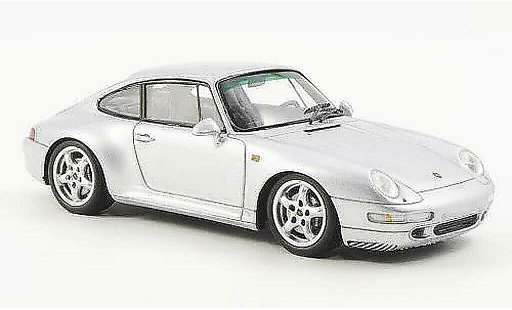 Porsche 911 Carrera 1/43 Spark 2S grise 1994 miniature
