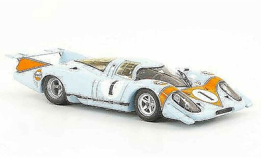 Porsche 917 1969 1/43 Spark No.1 Gulf Salon miniature