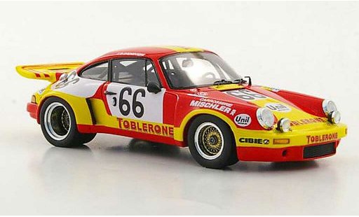 Porsche 911 Carrera 1/43 Spark R No.66 Toblerone 24h Le Mans 1974 miniature