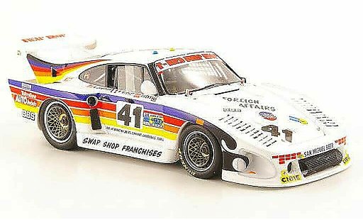 Porsche 935 1981 1/43 Spark K3 No.41 T-Bird Swap Shop 24h Le Mans miniature