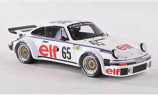 Porsche 934 1977 1/43 Spark No.65 Elf 24h Le Mans B.Wollek/D.Pironi/M.C.Beaumont miniature